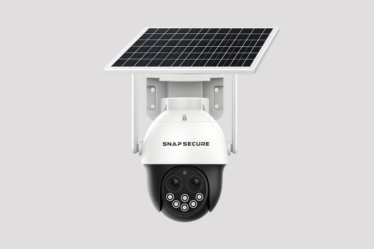 Dual Lens 4G PTZ Solar Camera - Snap Secure