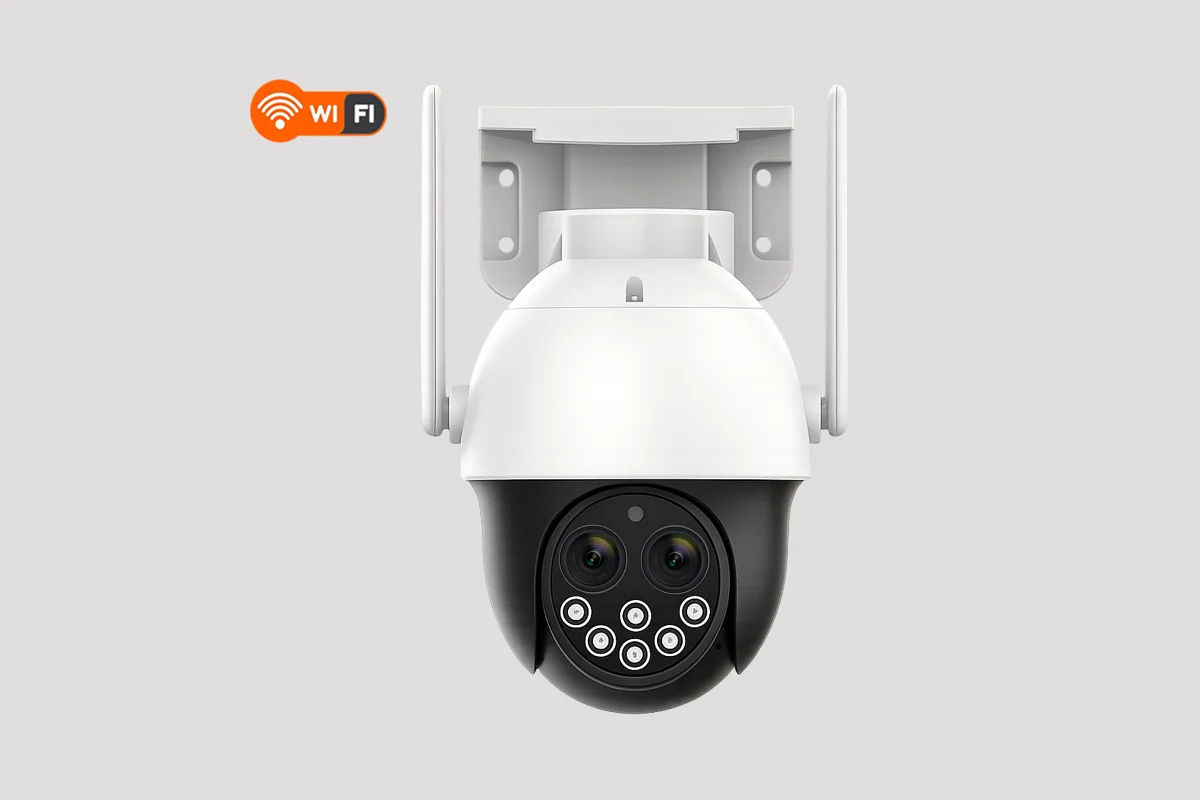 Dual Lens WiFi Camera - Snap Secure