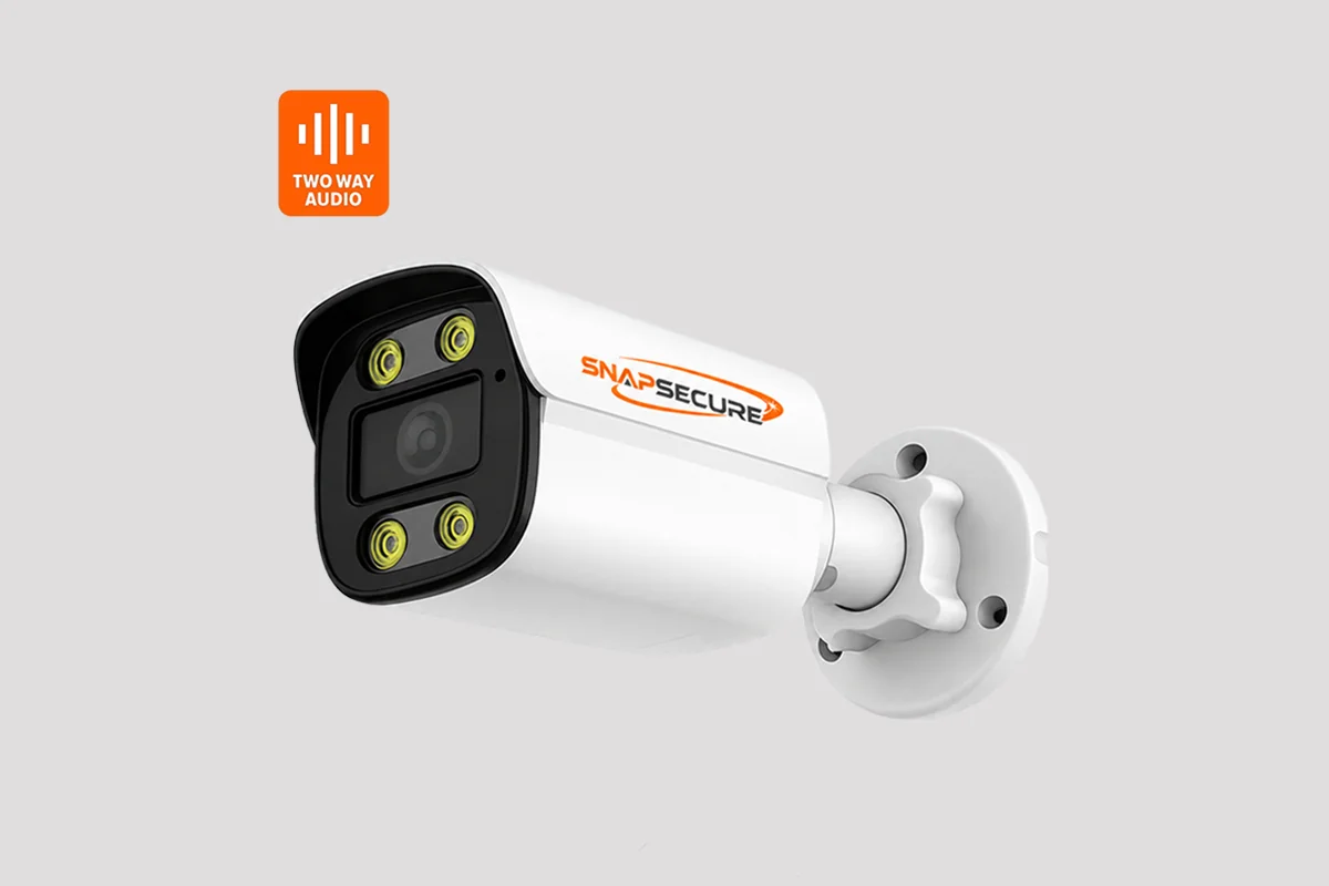 Outdoor IP Two Way Audio Camera - Snap Secure